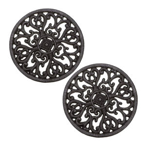 2025 Hot Selling Metallic Silver Plated Heart Shape Design Modern Size Metal <b>Trivet</b> for Hot Dishes Pot for Home and <b>Kitchen</b> Use - Product Image 5