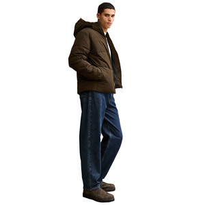 ROYALITE INDUSTRY Men's Regular fit <b>Waterproof</b> Breathable Eco-Friendly Windproof <b>Winter</b> Puffer <b>Jacket</b> hooded Collar Zipper - Product Image 3