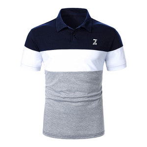 Chemises décontractées pour hommes les plus vendues, 100 % coton, haute qualité, respirantes, à manches courtes, tricotées avec motif imprimé, prix d'usine - Product Image 1