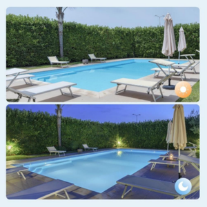 5MP an ninh Hệ thống camera không dây ngoài trời, Pan Tilt pin năng lượng mặt trời cam với 2.4/5GHz dual-band Wifi, thông minh phát hiện thời gian trôi đi - Product Image 3