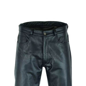 Pantalon en cuir pour homme de haute qualité, design haut de gamme personnalisé, pantalon en cuir pour homme de haute qualité, design haut de gamme - Product Image 3