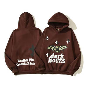 2025 respirant décontracté élégant sweats à capuche hommes personnaliser conception Logo coton pull élégant 3D imprimé hommes sweats à capuche - Product Image 1