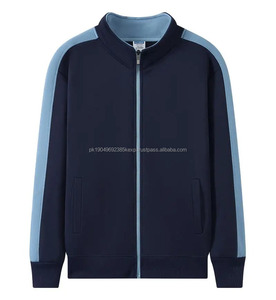 เสื้อแจ็คเก็ตแบบมีซิปเต็มตัวสำหรับพนักงานโรงเรียน  แบบใหม่  ออกแบบโลโก้ได้  เหมาะสำหรับกิจกรรมกลางแจ้ง  ออกกำลังกาย  และกีฬาในมหาวิทยาลัย - Product Image 2