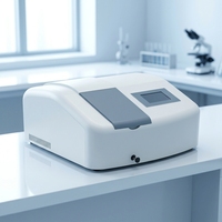 Spectrophotomètre UV-Vis de haute précision BRT-5200UV 190-1100nm avec écran tactile couleur pour laboratoire environnemental et biochimique QC