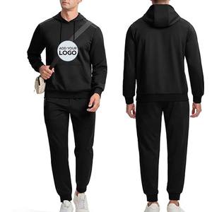 Conjuntos de hombre chándal de manga larga con capucha de 2 piezas - Product Image 2