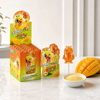YoloDuck Nouveauté Bonbons Durs en Forme de Canard 3D 16g Saveur Mangue Sucette Éclatante Vente en Gros Bonbons Chinois Personnalisés