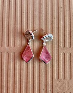 925ต่างหูเงินสเตอร์ลิงแบบห้อยอัญมณีทำด้วยมือเครื่องประดับสำหรับงานแต่งงานการออกแบบว่าวตุ้งติ้ง - Product Image 3