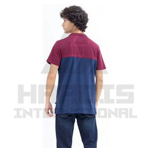 Nuevas llegadas OEM al por mayor logotipo personalizado peso ligero Camiseta 100% algodón camiseta hombres camiseta lisa - Product Image 5