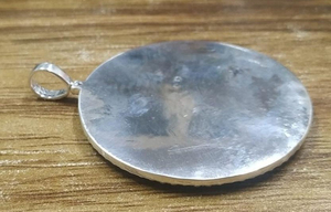 Pendentif en diamant de laboratoire en argent Sterling 925 personnalisé bijoux Hip Hop avec réglage de lunette bijoux pour enfants - Product Image 4