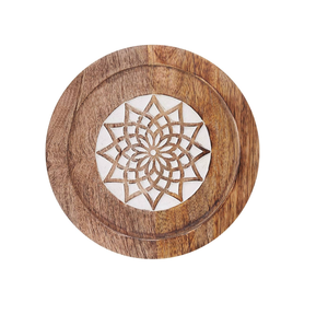 Luxury Wood <b>Trivets</b> Mat <b>Trivets</b> for Hot Pots and <b>Pans</b> Customized Size New Design Piece Handicraft Wooden <b>Trivets</b> - Product Image 5