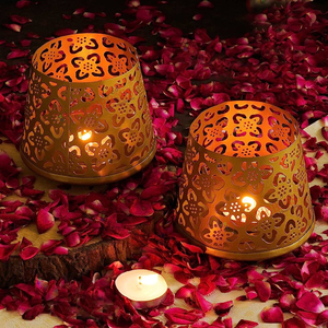 Vela votiva Vintage de lujo nuevo diseño hecho en Indio hecho a mano para uso boda fiesta cumpleaños ocasión hogar decorativo - Product Image 6