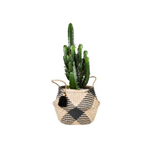 Artisanat de panier de ventre de jonc de mer écologique personnalisé du fabricant vietnamien pour le stockage décoratif - Product Image 5