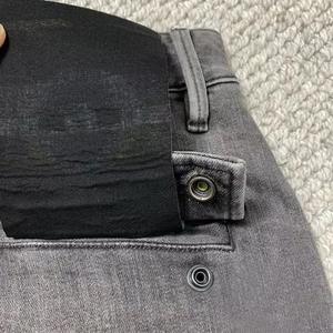 Venta superior Pantalones cortos casuales personalizados Slim Fit Trend Jeans Shorts Hombres Transpirable Pantalones cortos con logotipo personalizado para hombres - Product Image 4