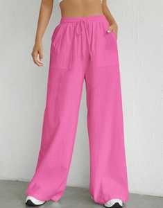 Pantalones Anchos Casuales y Transpirables para Mujer, Suministro ODM de CY, Código 4019 - Product Image 3