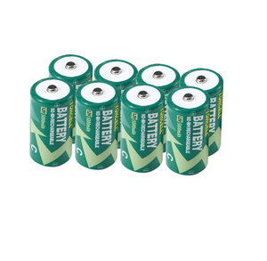 Yohcell AA mô hình C Kích thước có thể sạc lại 1.2V Nimh pin tùy chỉnh công suất tùy chọn cho các thiết bị hàng ngày như đồ chơi & đèn pin - Product Image 1