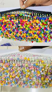 Wholesale <b>Beaded</b> <b>Fringe</b> Trim <b>Beaded</b> Lace Garment Curtain Decorative Curtain <b>Fringe</b> Trimming - Product Image 6