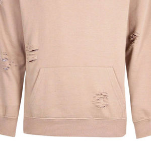 Fabricantes de Ropa OEM, Sudadera con Capucha Desgastada con Lavado Ácido Personalizada para Hombre, Color Personalizado, Sudadera con Capucha Extra Grande de Manga Larga para Hombre - Product Image 6