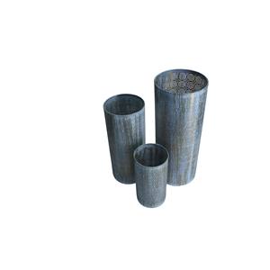 Metal Cylinder <b>Vases</b> for Christmas Decor Elegant Tea Light Candle Holder and Centerpiece Decorative Pieces - Product Image 2