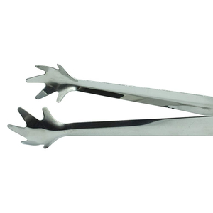 High Quality ekitchen Stainless Steel Star Ice <b>Tong</b> - Product Image 1