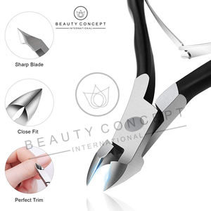 Beauty Concept International OEM Service Cutticle Nail Nipper Precio al por mayor Material de acero hecho en Pakistán para uso con los dedos - Product Image 6