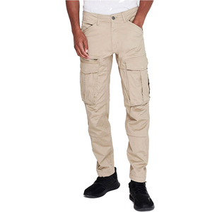 Pantalones Cargo para Hombre de Calidad Superior con Logotipo Personalizado, Corte Ajustado, Múltiples Bolsillos, para Uso Casual y al Aire Libre - Product Image 3