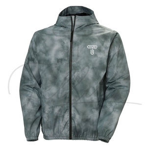 Veste de pluie en nylon softshell imperméable coupe-vent à capuche pour homme de haute qualité, design personnalisé, décontractée, hiver - Product Image 3