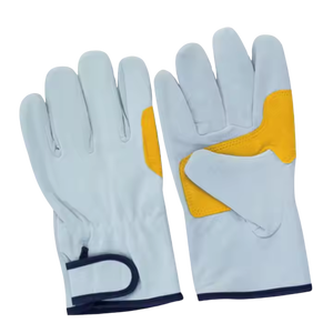 ถุงมือหนังอุตสาหกรรมประสิทธิภาพสูง ปรับแต่งได้ ป้องกันการลื่น ระบายอากาศได้ดี ทนทาน ป้องกันการสั่นสะเทือน ผลิตจากหนังแพะ - Product Image 4