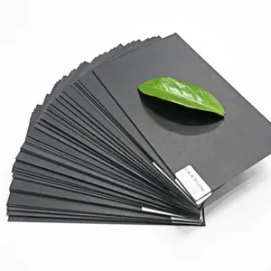 250g 블랙 카드 스톡 보드 용지/300g 종이 판지 350g 400g 500g 225g 블랙 카드 스톡
