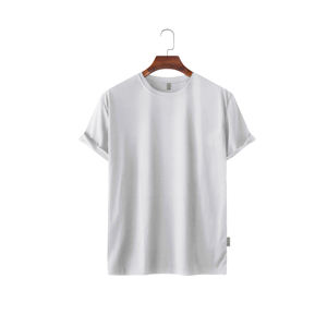 T-shirt uni lourd pour homme 2026, fabricant OEM, vente en gros, vêtements streetwear, approvisionnement en vêtements du Bangladesh - Product Image 2