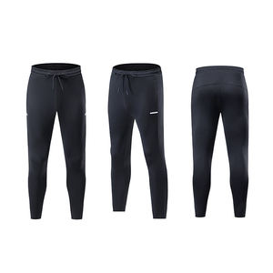 Pantalon de survêtement en toile athlétique décontracté pour hommes Gym Joggers Workout Training Pants Fashion Sportswear Confortable Fit for Daily Wear - Product Image 1