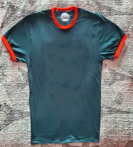 Premium Bella Canvas camisetas personalizadas su propio cuello de timbre camiseta hombres - Product Image 6