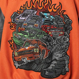 <b>Top</b> Quality Chenille Patches Letterman Jacket Embroidery Logo Men Letterman Jackets Custom 100% Wool Letterman Jacket For Men - Product Image 4