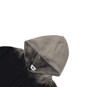 เสื้อฮู้ดดี้ผ้าฝ้ายปักลายฤดูใบไม้ร่วง พิมพ์ลายกราฟิก พิมพ์ลายตามสั่ง ย้อมสีแบบไทได ล้างสีแบบแอซิด ทรงหลวม น้ำหนักผ้า 500 GSM ผ้าฝ้ายฟลีซ 100%  ขั้นต่ำในการสั่งซื้อน้อย - Product Image 6