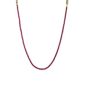 NOVAMART Fine Arihant's 100% Original Certified Natural <b>Ruby</b> String Handcrafted with Care Wholesale Export - Product Image 1