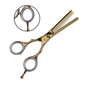 Services OEM & ODM Meilleur matériau et nouveau modèle Ciseaux amincissants Outil de beauté à taux réglable avec lame en acier inoxydable - Product Image 3