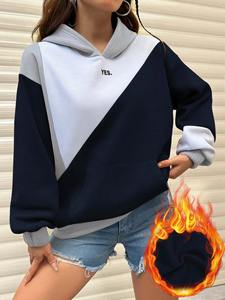 Sweat-shirt à capuche unisexe avec logo personnalisé pour hommes femmes hiver chaud polaire décontracté Streetwear en vrac OEM en gros - Product Image 3