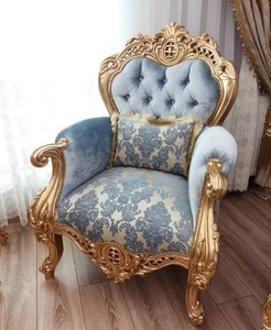 Sofá de boda de diseño antiguo, silla para eventos de boda, sala de estar, tamaño de 1 pie (altura de asiento) - Product Image 6