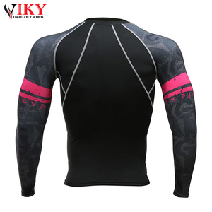 เสื้อแรชการ์ดสำหรับผู้ชายเสื้อแรชเม็ทสำหรับผู้ชายเสื้อรัดรูปแขนยาวพิมพ์ลายซับลิเมชันสำหรับผู้ชาย - Product Image 6