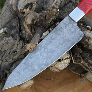 บริการผลิตมีดทำครัวเหล็กดามัสกัสคุณภาพสูงแบบ OEM ODM ตามสั่ง ผลิตด้วยมือ ใช้งานได้ทั้งมือซ้ายและขวา ล้างในเครื่องล้างจานได้ - Product Image 6