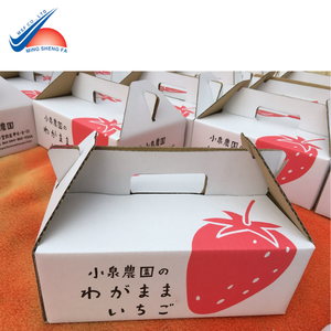 Boîte en carton avec logo personnalisé pour les fruits-Améliorez la valeur de la marque avec une impression en couleur et une finition de qualité supérieure-Emballage imprimé au Vietnam - Product Image 1