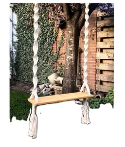 Macrame Baby Swing Twisted Pattern <b>Hammock</b> Toddler Swing <b>Indoor</b> Outdoor Wood Swing New Home Gift <b>Hammock</b> Unusual Patt - Product Image 1