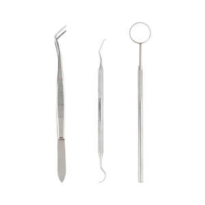Juego de instrumentos quirúrgicos dentales esenciales, nuevo estilo, mango de espejo Dental escalar Manual, pinzas dentales de acero inoxidable, Dental - Product Image 5