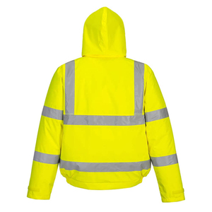 Veste de sécurité haute visibilité pour travaux de construction, vente chaude, veste réfléchissante d'hiver de qualité supérieure et au design OEM - Product Image 5
