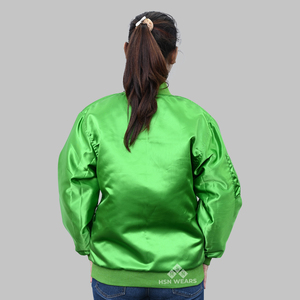 Chaqueta de bombardero de hombre impermeable de nailon con doble cremallera y diseño de invierno con logotipo personalizado - Product Image 1