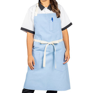 Tablier en toile personnalisé Offre Spéciale Tablier vintage réglable Coiffeur écologique Chef Vêtements de cuisson avec poches Tabliers pour adultes - Product Image 6