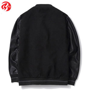 Haute qualité personnalisé hiver Varsity veste longueur régulière Baseball Letterman Style fourrure décoration capuche col étanche - Product Image 2