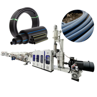 110-400mm PE PP tuyau 2 couches HDPE PPR tuyau pour tube d'eau en plastique extrudeuse Machine