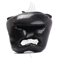 Protège-têtes et protège-dents en cuir pour le kickboxing - Protection complète du menton, sur mesure et imprimée