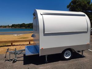 Nouvel état entièrement équipé camion de restauration rapide chariot de nourriture mobile remorque pompe essentielle moteur boîte de vitesses nourriture Restaurant lait - Product Image 2