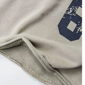 Howard the Mecca 67 Estilo vintage Formal de punto Camiseta transpirable Retro College Graphic Tee Oversized Unisex Streetwear Front - Product Image 4